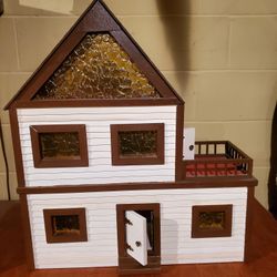 Handmade Wooden Dollhouse