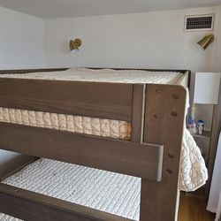 Queen Bunk Beds With 1 Mattresses