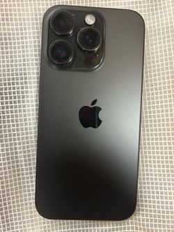 iPhone 15 Pro Black Titanium Unlocked 89% Battery Clean Condition