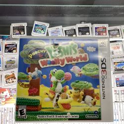 Poochy & Yoshi’s Wooly World 3DS