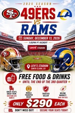 🚨 KEEP LEVI’S RED. RAMS ARE COMING. 🚨