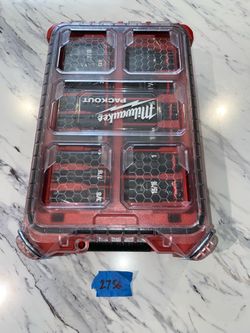 Milwaukee SHOCKWAVE Impact-Duty 1/2 in. Drive SAE Deep Well Impact PACKOUT Socket Set (15-Piece)