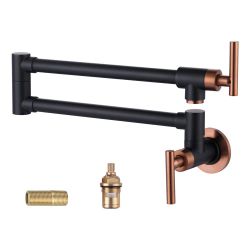 Contemporary Wall Mount Pot Filler Faucet: $98.06