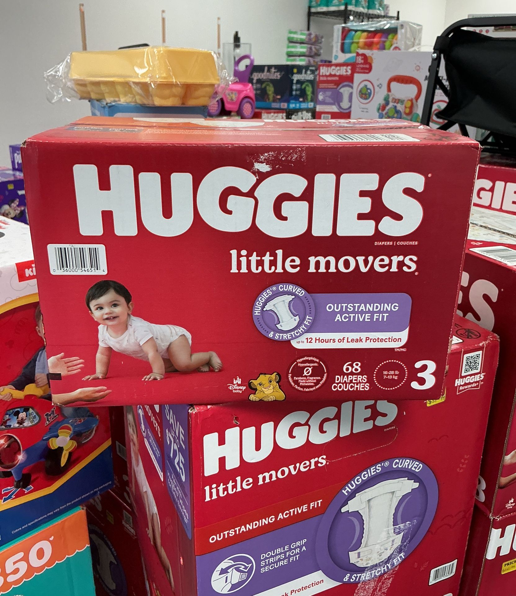 Huggies Diapers Size 3 Count 68 $33.99