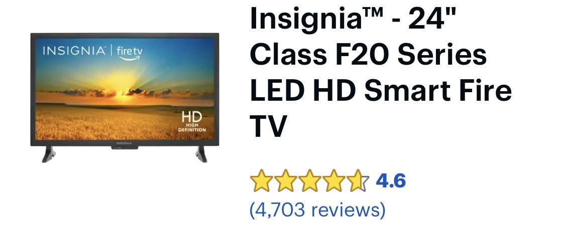 24’ Fire Tv - Insignia