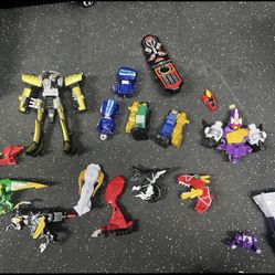 Power Rangers Megazord Parts Lot + Morpher (Dino Charge / Dino Fury)