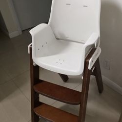  Dining chair, 41in total height, 18in wide, and 30in high from floor to seat