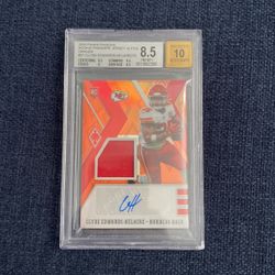 Clyde Edwards-Helaire Rookie Patch-Auto