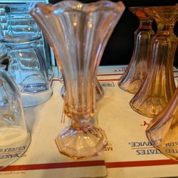 Fostoria Pink Vase