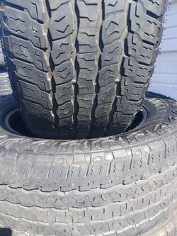 275/60R20 Goodyear Wrangler Tires (4)