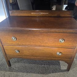 Vintage Solid Wood Dresser
