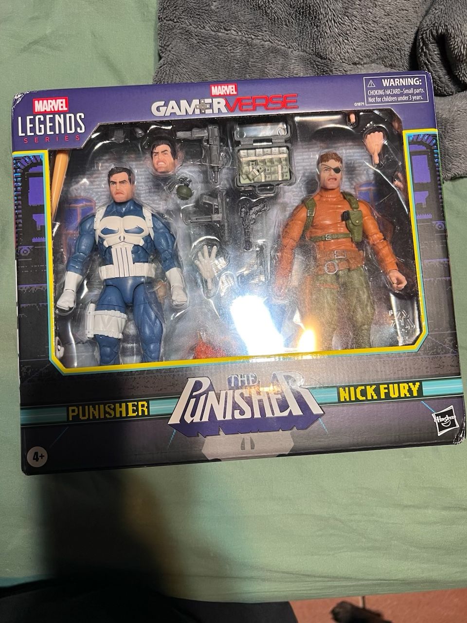 Marvel Legends Punisher & Nick Fury (Gamerverse)