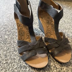 Grey Mootsies Tootsies Heels