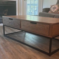 Wood Coffee Table 