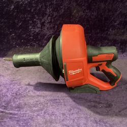🧰🛠Milwaukee M12 Cordless 5/16”x 25 ft. Cable Drain Snake Auger(Tool Only)-$125!🧰🛠