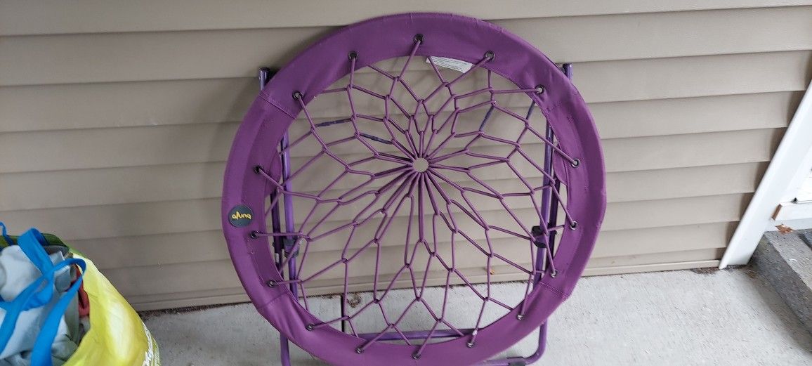 Original Bunjo Bungee Purple Chair