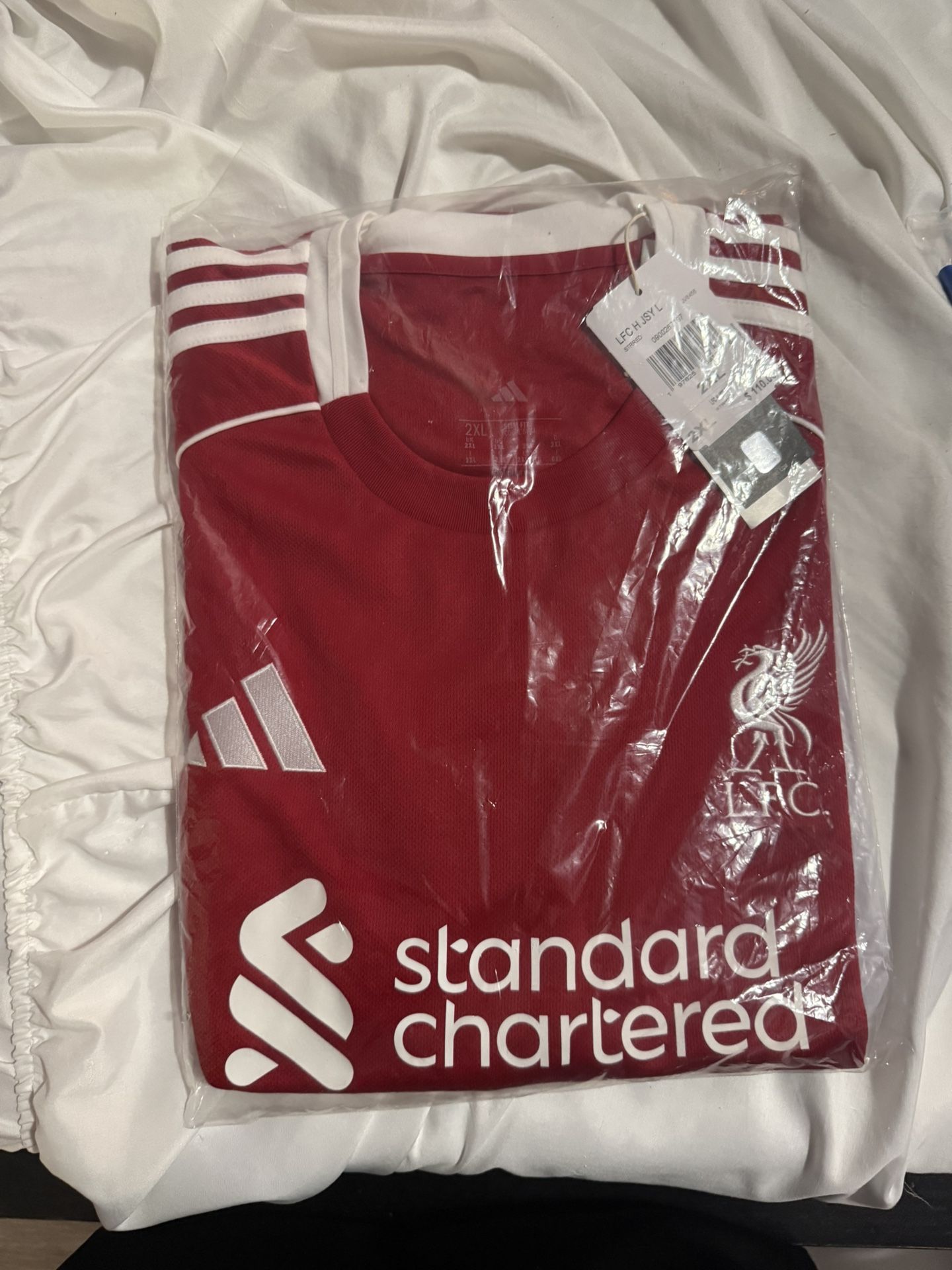 Adidas Men's 2025 Liverpool Red Home Size 2xl