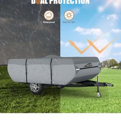 Pop Up Camper Cover , Trailer , Rv , Camping Tent 