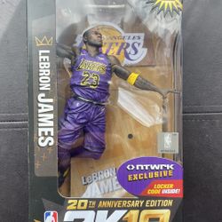Los Angeles Lakers LEBRON JAMES NBA 2K19 McFarlane 