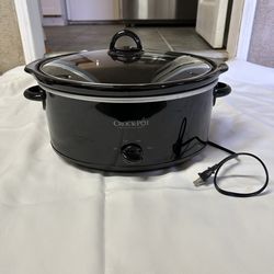 6-Quart Crock Pot Slow Cooker