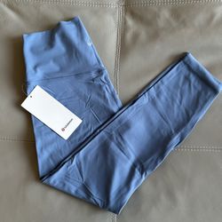 Lululemon Light Blue Leggings, Size 8