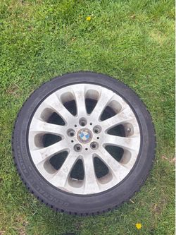 17” BMW Rims & Snow Tires