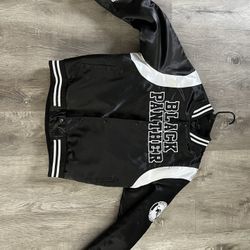 BLACK PANTHER OAKLAND VARSITY JACKET