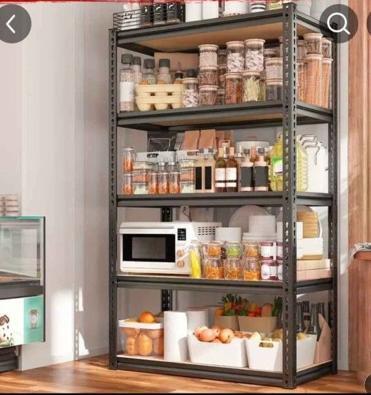 Brand New In Box Heavy Duty 5 Tier Garage Shelves Hold Upto 2000lbs 12"×36"×72"