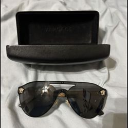 Gold Frame Versace Sunglasses