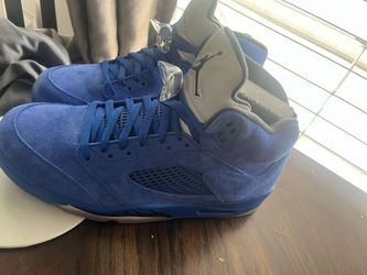Jordan 5 Blue Suede Size 11.5 Brand New