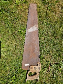 1  WWI 26" saw Blade