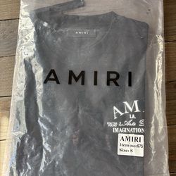 Black amiri shirt