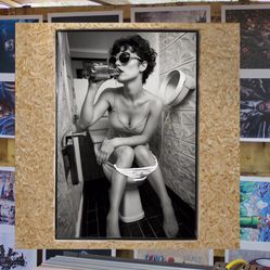 Framed poster ready to hang 