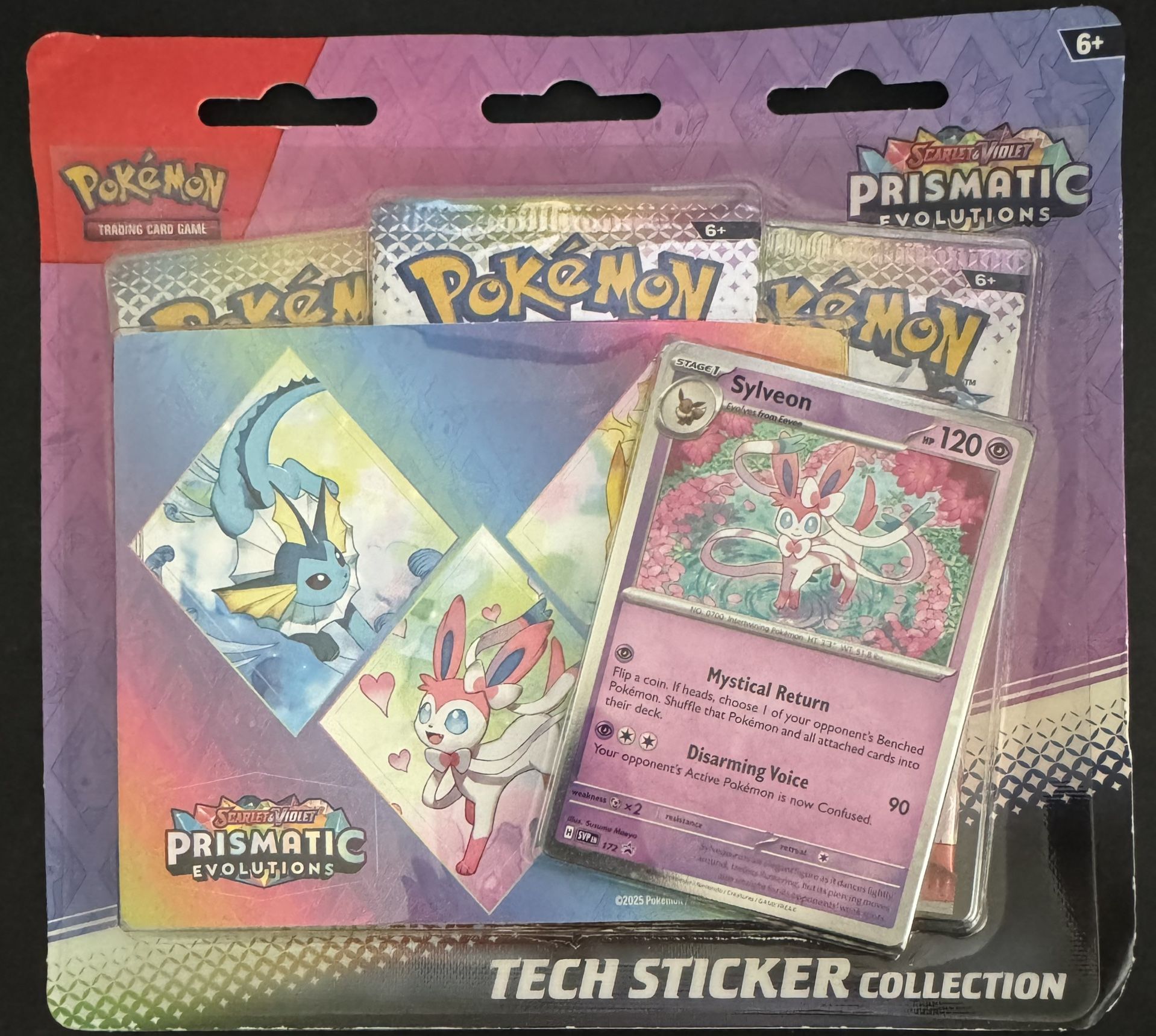 Pokemon Prismatic Evolution Sticker Pack