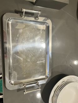 Silver Serving Tray