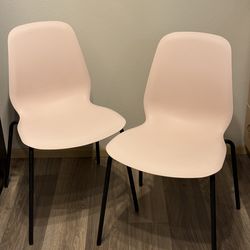 IKEA Pink Dining Chairs