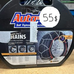 NEW SNOW CHAINS 55$