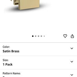 Mega Handles - Glamor Privacy I Lever Door Handle Set for Hallway, Closet and Bathroom I Reversible Heavy Duty I Fits All Standard Door Sizes I Screws