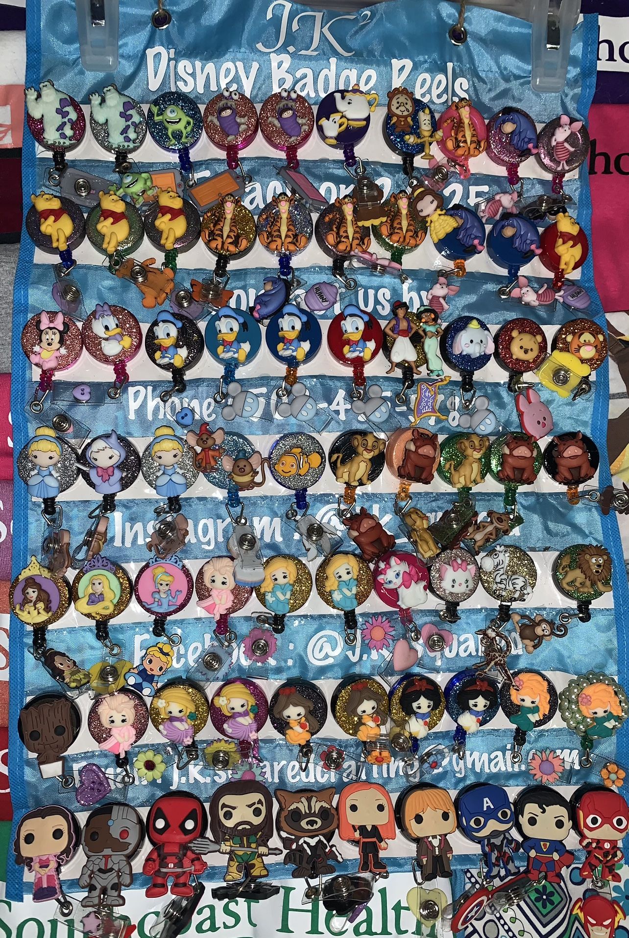 Disney, Animal, Fantasy, Retractable Badge Holders