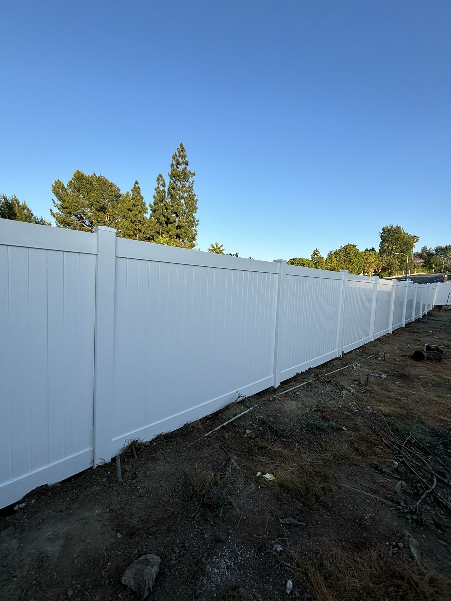 Vinyl Fence