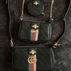 3 piece purse set