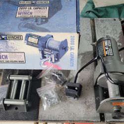 ATV utility Winch