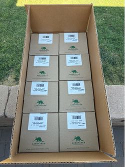 **NEW 4,800 7.75 Jumbo Paper Straws / still in original packaging