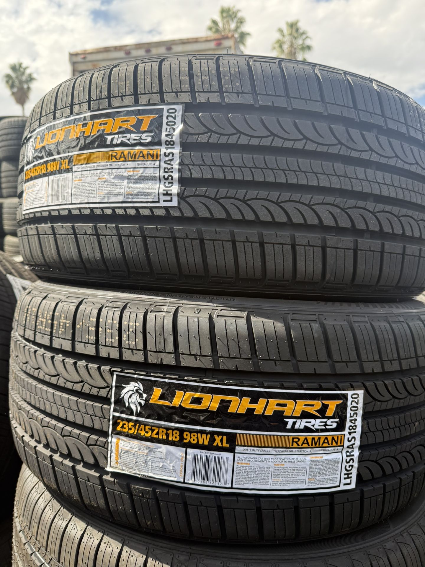 LIONHART 235/45R18 TIRES FOR SALE!!!!