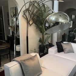 Modern Vintage Lamp With Marble Base