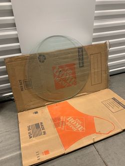 Round Tempered Glass