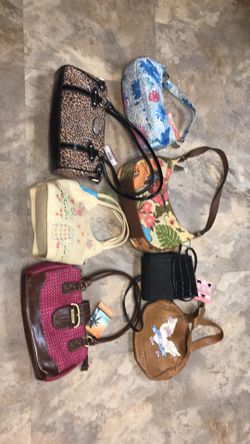 New with tags $5 each or $25 all 7 purses