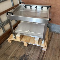 Stainless Steel Commercial Kitchen Drain Rack Table
