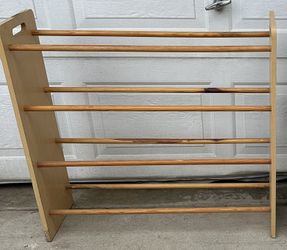 Wood Shoe Rack $5.00