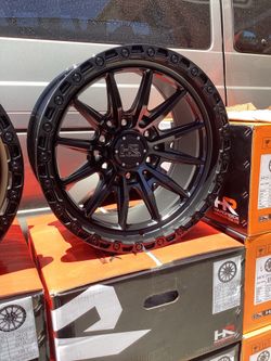 17” HARDROCK  WHEELS TOYOTA GMC